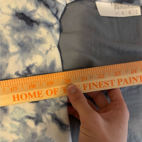 bobbie brooks sweater Plus Size Women’s 1X Tie-dye Blue/White NEW TAGS Comfy - Picture 8 of 12